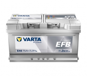Varta Dynamic EFB 75Ah, 12V, E46